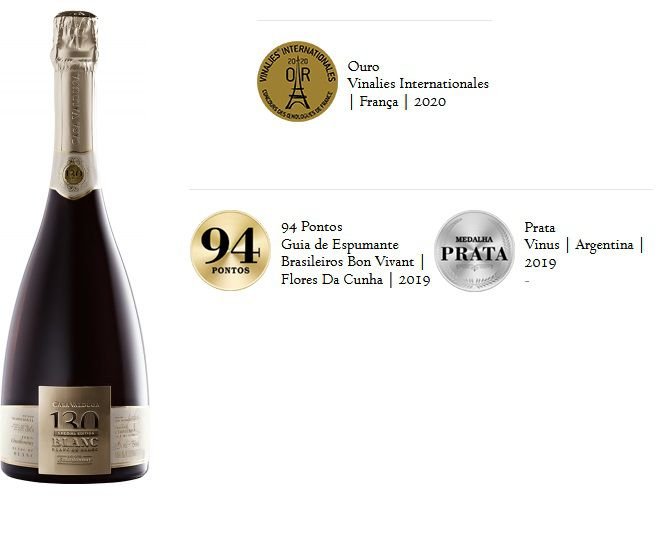 Casa Valduga Espumante Brut 130 Blanc de Blanc Edicao Especial - Hi Brazil Market