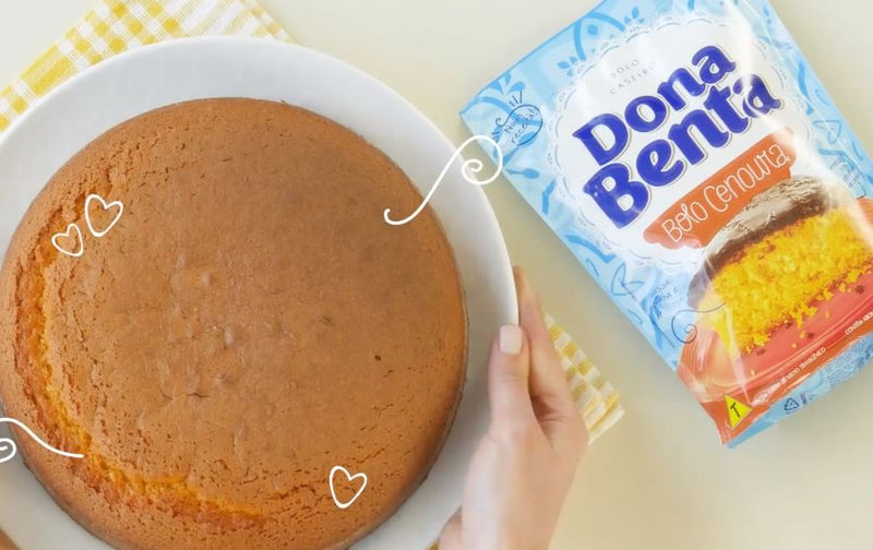 Dona Benta Mistura para Bolo Cenoura 450g - Carrot Cake Mix 14.3 oz - Hi Brazil Market