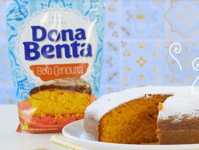 Dona Benta Mistura para Bolo Cenoura 450g - Carrot Cake Mix 14.3 oz - Hi Brazil Market