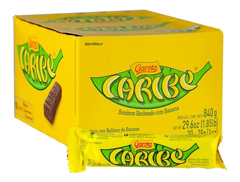 Garoto Caribe 28gr - Hi Brazil Market