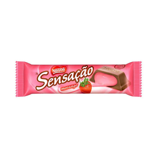 Nestle Sensacao Morango Unidade - Nestle Sensation Strawberry - Hi Brazil Market