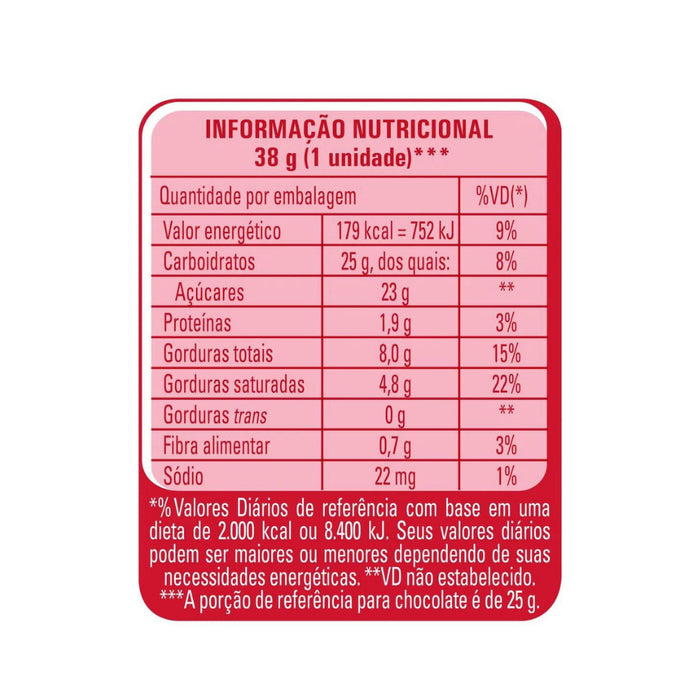 Nestle Sensacao Morango Unidade - Nestle Sensation Strawberry - Hi Brazil Market