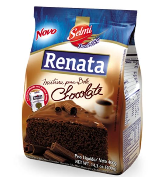 Renata Chocolate Cake Mix 14.3 oz - Mistura para Bolo sabor Chocolate 400g - Hi Brazil Market