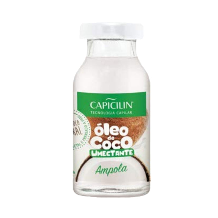 Tônico Capicilin Ampola de Óleo de Coco Umectante - Capicilin Tonic coconut oil - Hi Brazil Market