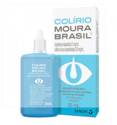 COLIRIO MOURA BRASIL 20ML - Hi Brazil Market