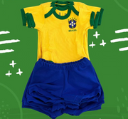 Brasil Conjunto para Bebe - Brazil Baby Set - Hi Brazil Market