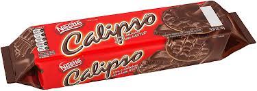 Nestle Calipso Biscoito coberto com chocolate ao leite 130g - Cookie covered w/ milk chocolate - Hi Brazil Market