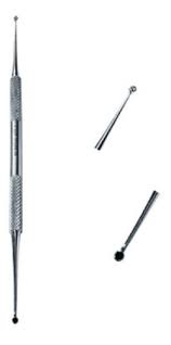 Mundial Cureta de cutícula inox ponta dupla profissional premium- 437-1 - Hi Brazil Market