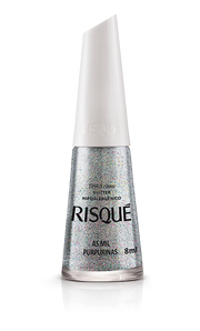 Risque As Mil Purpurinas 8ml - Nail Polish - Hi Brazil Market