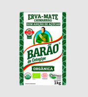 Barao Erva Mate Organica 1kg - Yerba Mate Organic 1kg - Hi Brazil Market