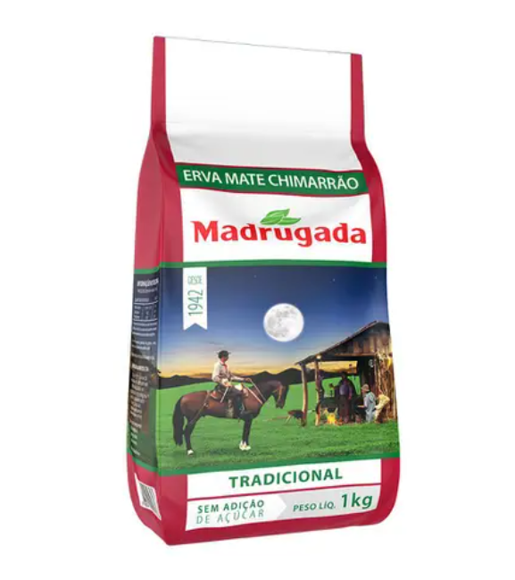 Madrugada Erva Mate Nativa 1kg - Hi Brazil Market