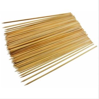 Espetinhos de bambu 24cm - Barbecue Skewer Bamboo 9.5" - Hi Brazil Market