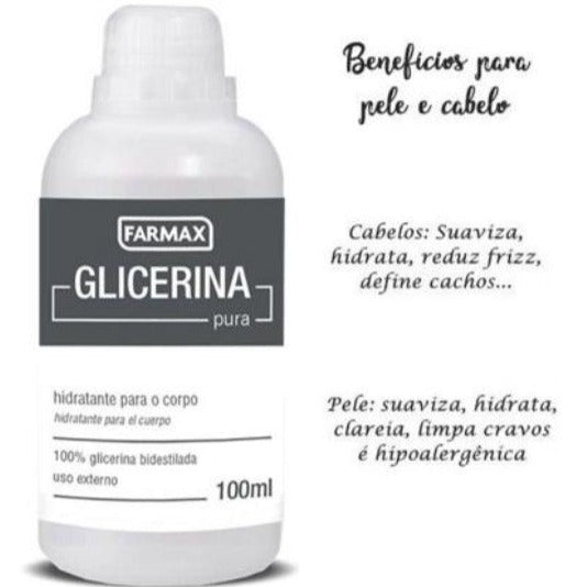 Farmax  Glicerina 100ml - Pure Glycerin