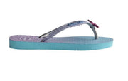 Havaianas Kid's Slim Glitter Sandal Blue Mermaid - Hi Brazil Market