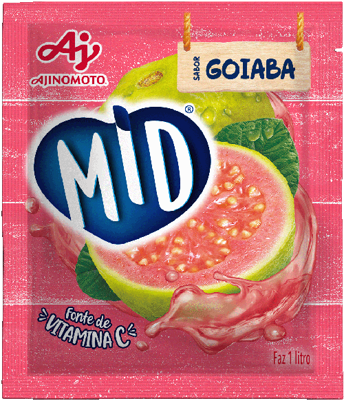 Mid Refresco Goiaba - Drink Mix Juice Guava - Hi Brazil Market