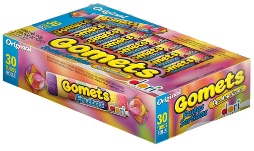 Dori Gomets Assorted Fruit Flavored Jelly Rolls - Bala de Goma de Frutas / Jujuba - Hi Brazil Market