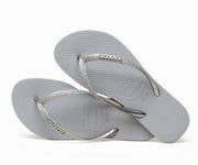 Havaianas kid's Slim Sandal Glitter Ice Grey - Hi Brazil Market