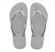 Havaianas kid's Slim Sandal Glitter Ice Grey - Hi Brazil Market