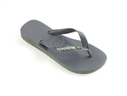 Havaianas Logo Brazil Steel Grey / Steel - Hi Brazil Market