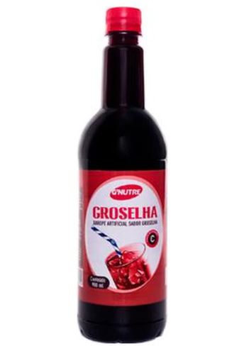 Gnutre Xarope de Groselha 900ml - Groselha Extract - Hi Brazil Market