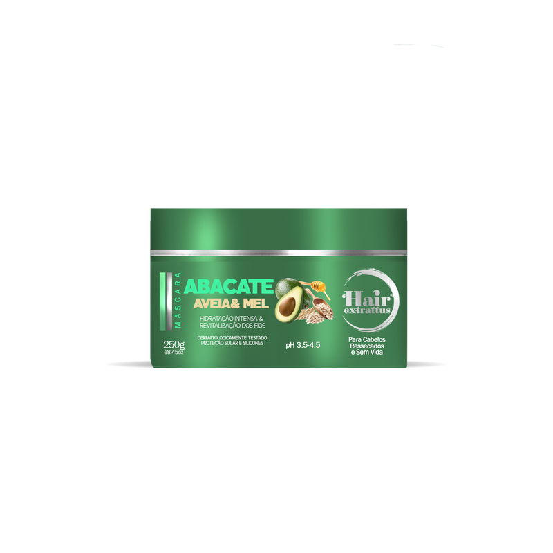 Hair Extrattus Linha Abacate Aveia & Mel - Hi Brazil Market