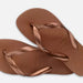 Havaianas Brazil Tiras Flip Flops Rust / Metallic Copper - Hi Brazil Market