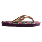 Havaianas Kid's Flip Flops Flores Rose Gold - Hi Brazil Market