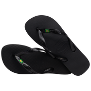Havaianas Brazil Logo PRETO Flip Flops Black - Hi Brazil Market