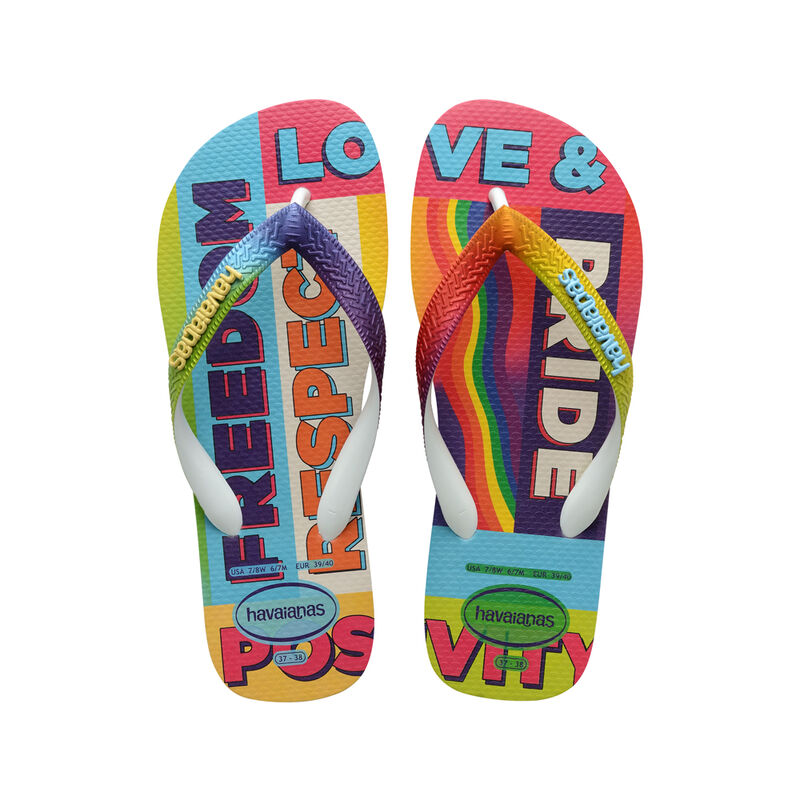 Havaianas Brazil Logo Flip Flops Pride Rainbow - Hi Brazil Market
