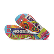 Havaianas Brazil Logo Slim Flip Flop Pride Rainbow - Hi Brazil Market
