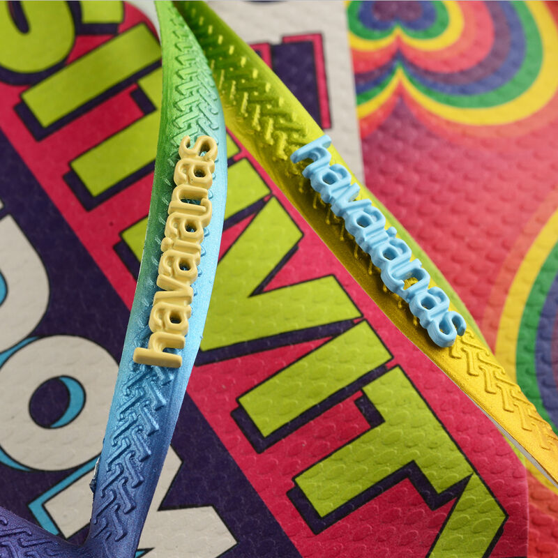Havaianas Brazil Logo Slim Flip Flop Pride Rainbow - Hi Brazil Market