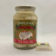 Caicarai Palmito Inteiro Peso Net 550g - Brazilian Whole Heart of Palm Net WT 10.3oz - Hi Brazil Market
