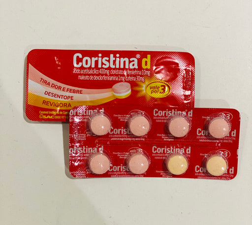 Coristina D 8 comprimidos - Hi Brazil Market