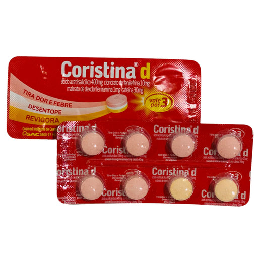 Coristina D 8 comprimidos - Hi Brazil Market