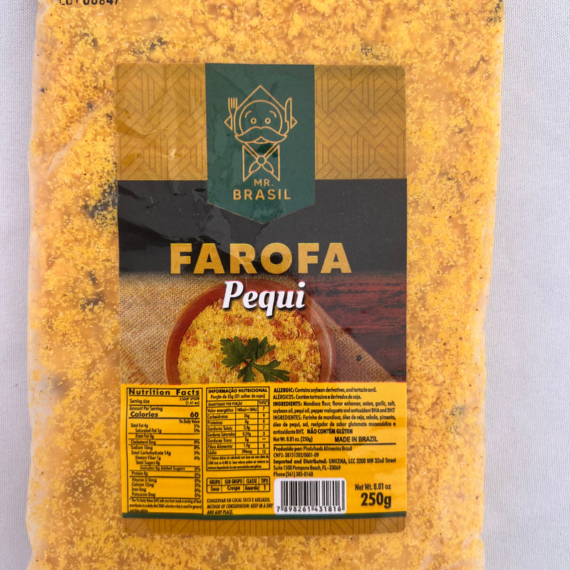 Mr. Brasil Farofa Pequi 250g - Hi Brazil Market