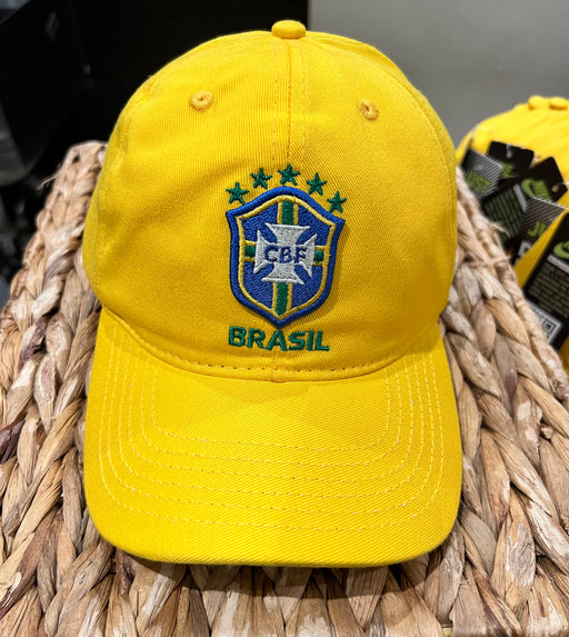 Brasil Bone CBF Amarelo - Brazil Cap Yellow - Hi Brazil Market