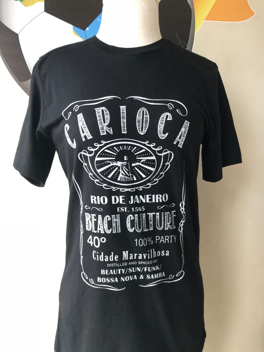 Brasil- Carioca Brazi Cali unisex short sleeve t-shirt - Carioca Brazi Cali camiseta manga curta unisex - Hi Brazil Market