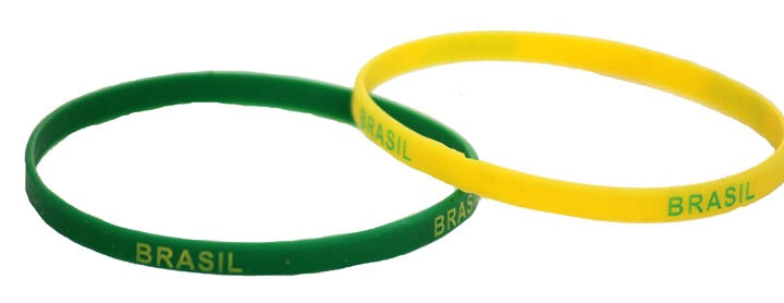 Pulseira Brasil Silicone – Brazilian Market