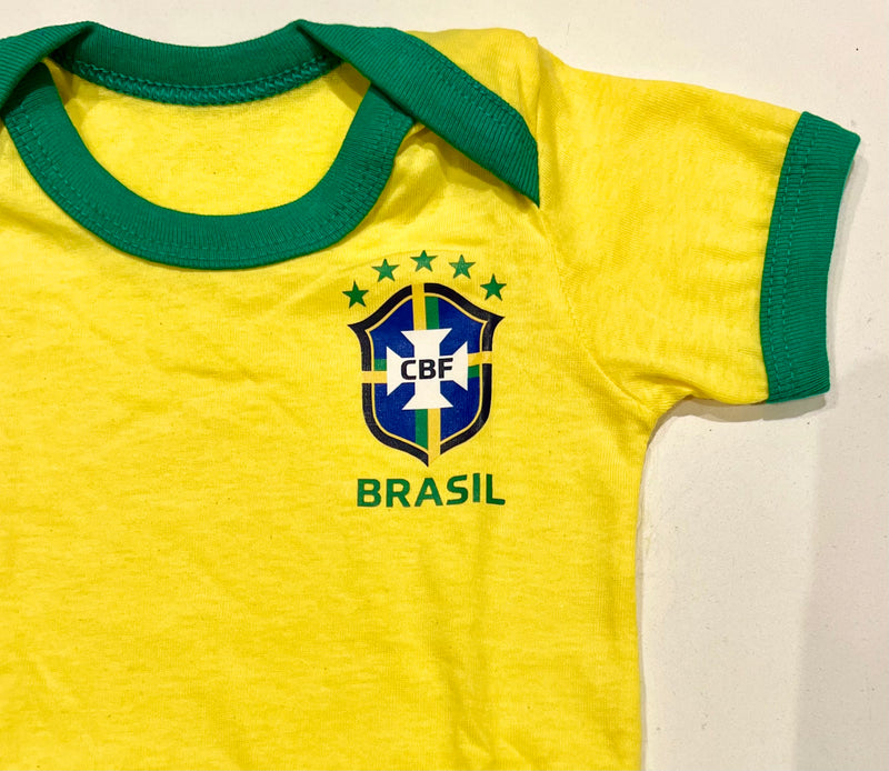 Brasil Conjunto para Bebe - Brazil Baby Set - Hi Brazil Market