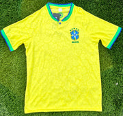 Brasil Conjunto Futebol Adulto Amarelo Copa do Mundo - Brazil Soccer Set Yellow World Cup - Hi Brazil Market