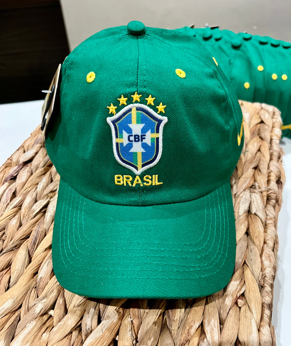Brasil Bone CBF Verde - Brazil Cap Green - Hi Brazil Market
