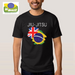 Brazil & England Flag Jiu-Jitsu T-Shirt (Brasil e Inglaterra) - Hi Brazil Market