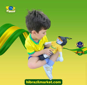 Brasil Boneca de Pano - Brazil Rag Doll - Hi Brazil Market