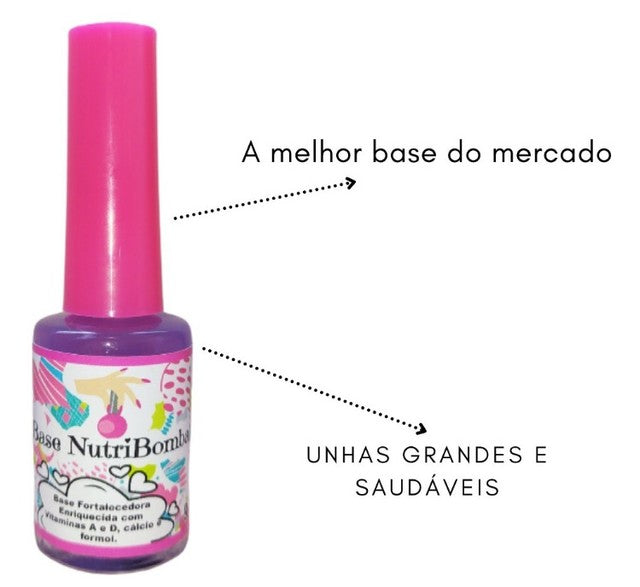 NutriBomba Base unha - Hi Brazil Market
