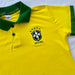 Brasil Camisa Polo Feminina Amarelo - Brazil Woman Polo Shirt Yellow - Hi Brazil Market