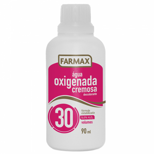 Farmax Agua Oxigenada Cremosa 90ml - Hi Brazil Market