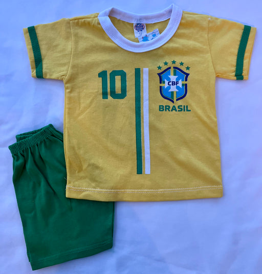 Brasil Conjunto para Bebe - Brazil Baby Set - Hi Brazil Market