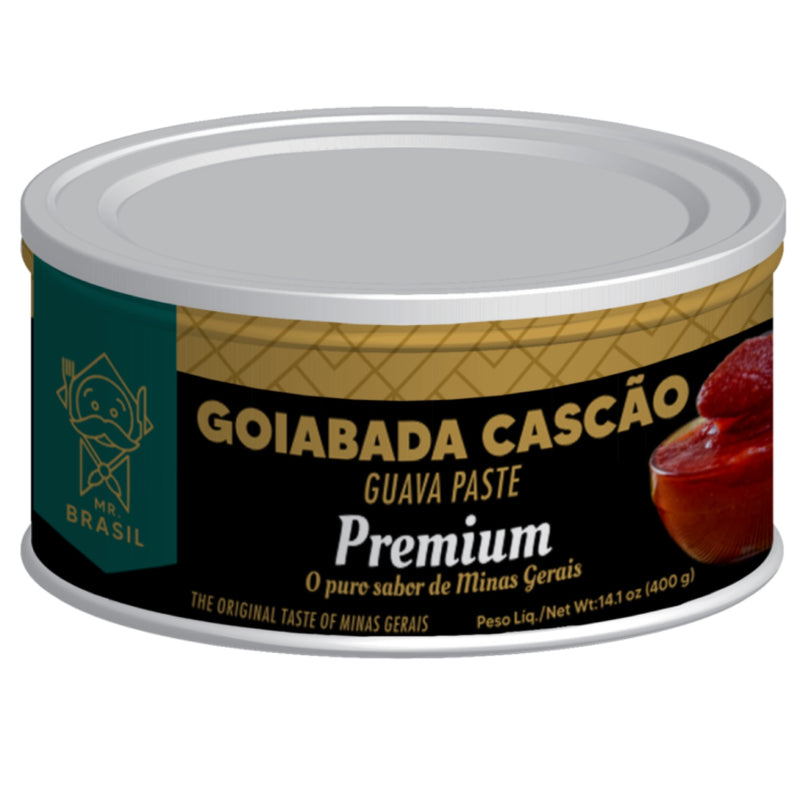 Mr.Brasil Goiabada Cascao Premium (Lata) 400g