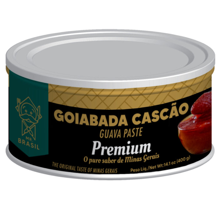 Mr Brasil Goiabada Cascao Premium Lata 400gr - Guava Paste
