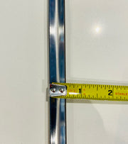 Espeto Liso Simples Cromado - Barbecue Skewer - Hi Brazil Market